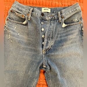 AGolde size 27 Riley High Rise Crop size 27